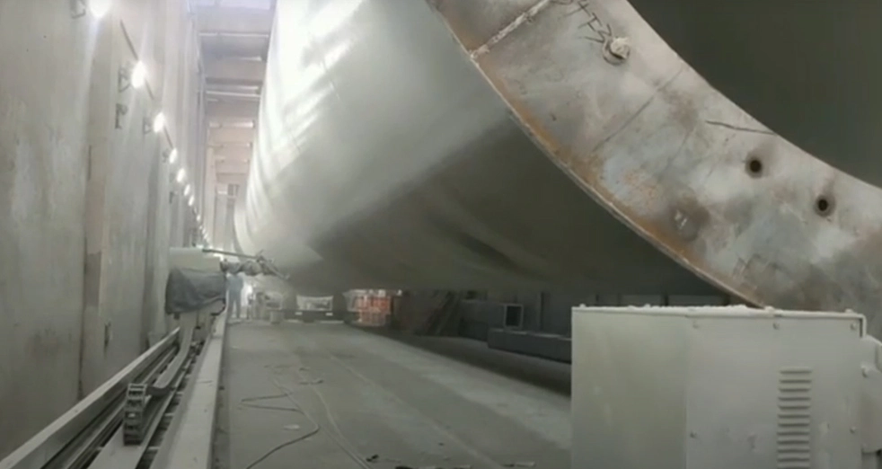 Video of ZY-W-TC1350 Onshore Outer Wind Turbine Coating Machine